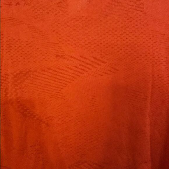 #052 CCO Reebok Womens Core 10 Asymmetrical Burnout Tee OrangeFlare Size 4X - Picture 6 of 9